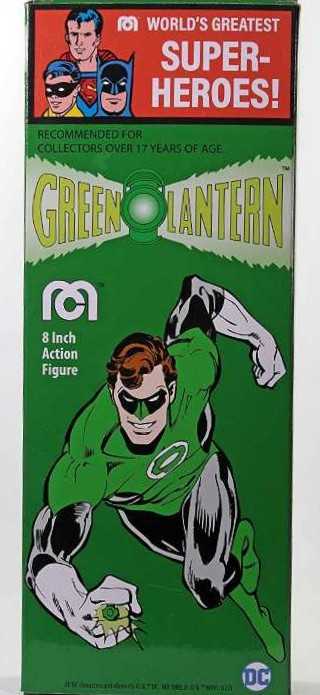 DC Mego - Green Lantern Classic  (Mego) action figure collectible [Barcode 0852404008522] - Main Image 2