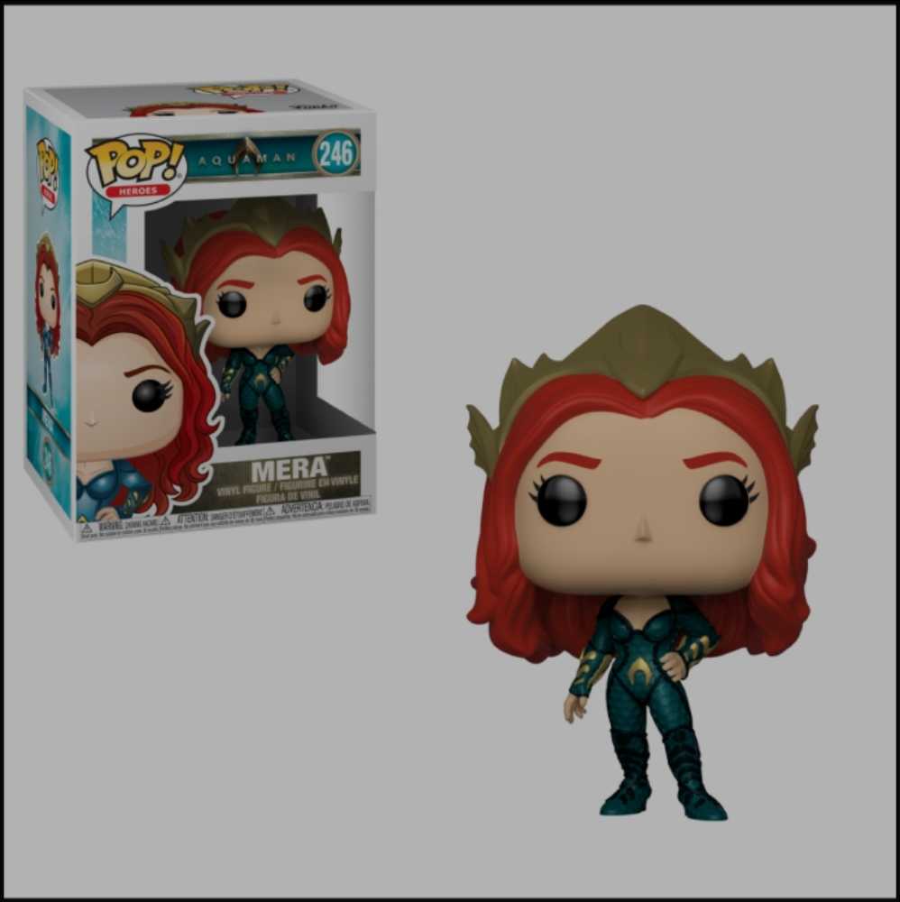 Funko Pop! Movies: Aquaman Movie Mera - Funko (Aquaman Movie) action figure collectible [Barcode 0889698311786] - Main Image 4