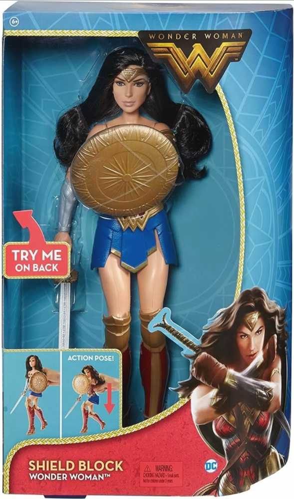 Wonder Woman Movie -  Battle Ready Wonder Woman  - DC Mattel (The Wonder Woman Movie) action figure collectible [Barcode 0887961466584] - Main Image 1