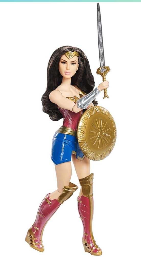 Wonder Woman Movie -  Battle Ready Wonder Woman  - DC Mattel (The Wonder Woman Movie) action figure collectible [Barcode 0887961466584] - Main Image 4