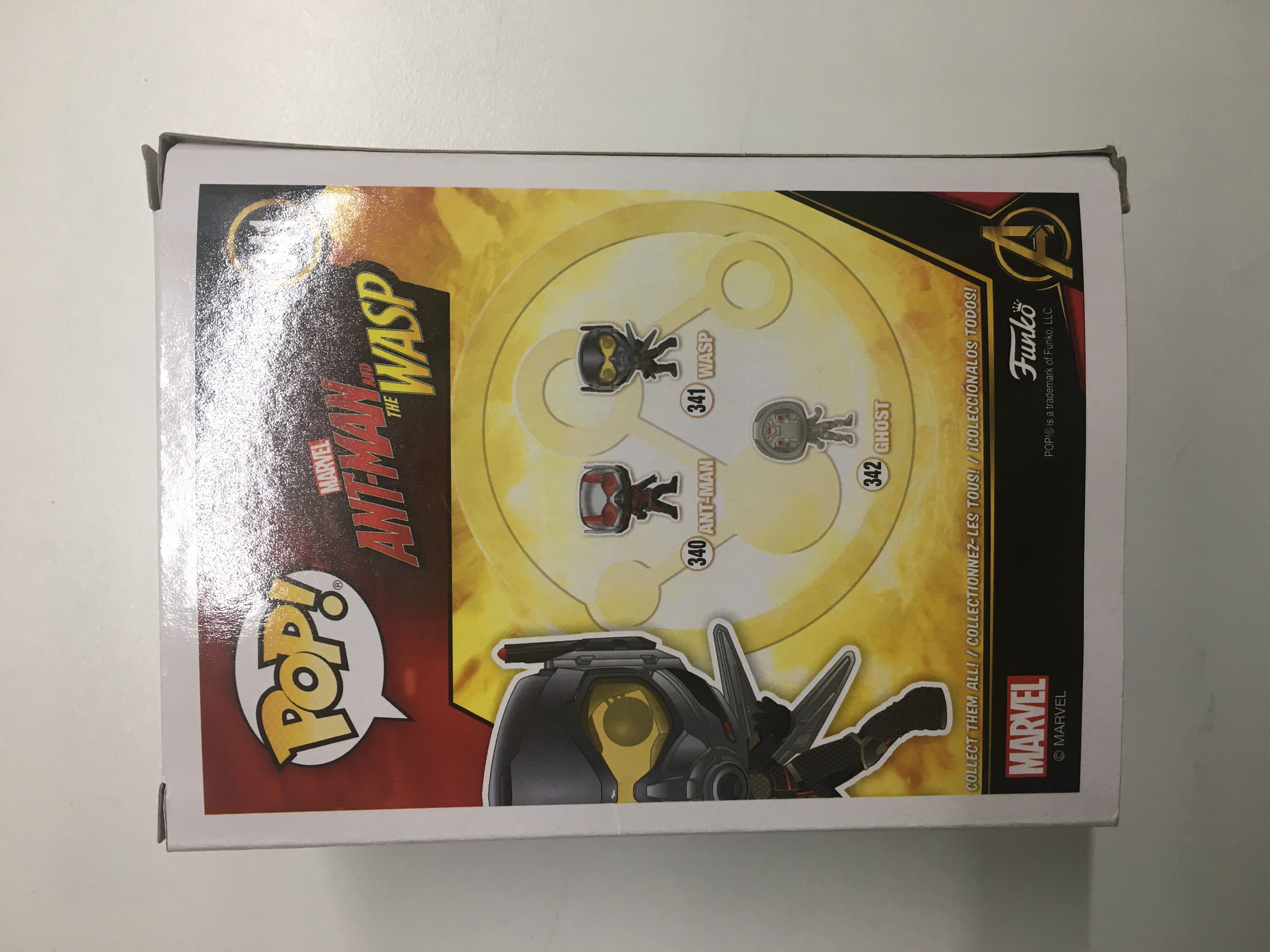 Wasp Funko 341-Chase - Funko (Marvel Cinematic Universe) action figure collectible [Barcode 889698307307] - Main Image 2