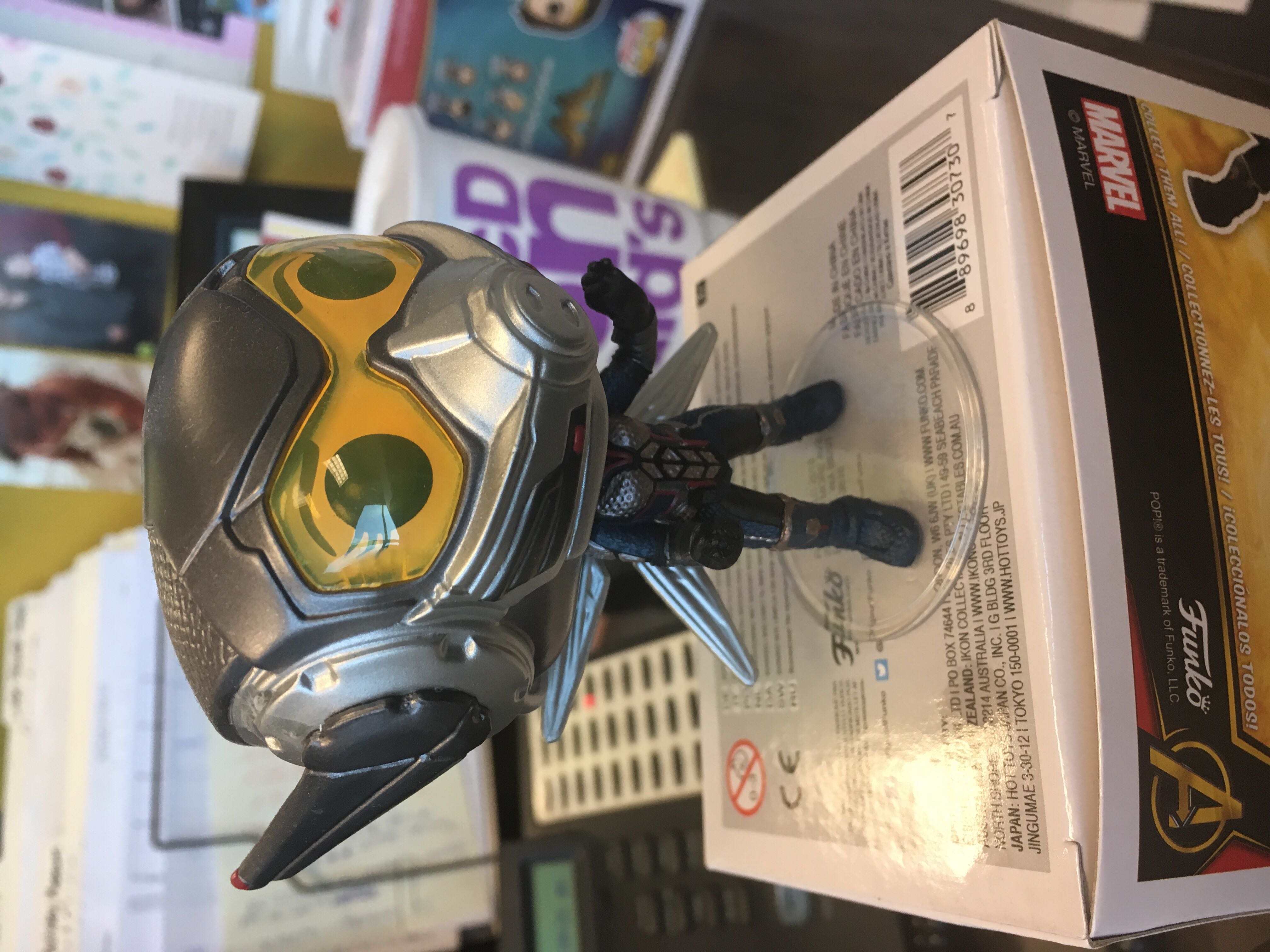 Wasp Funko 341-Chase - Funko (Marvel Cinematic Universe) action figure collectible [Barcode 889698307307] - Main Image 4