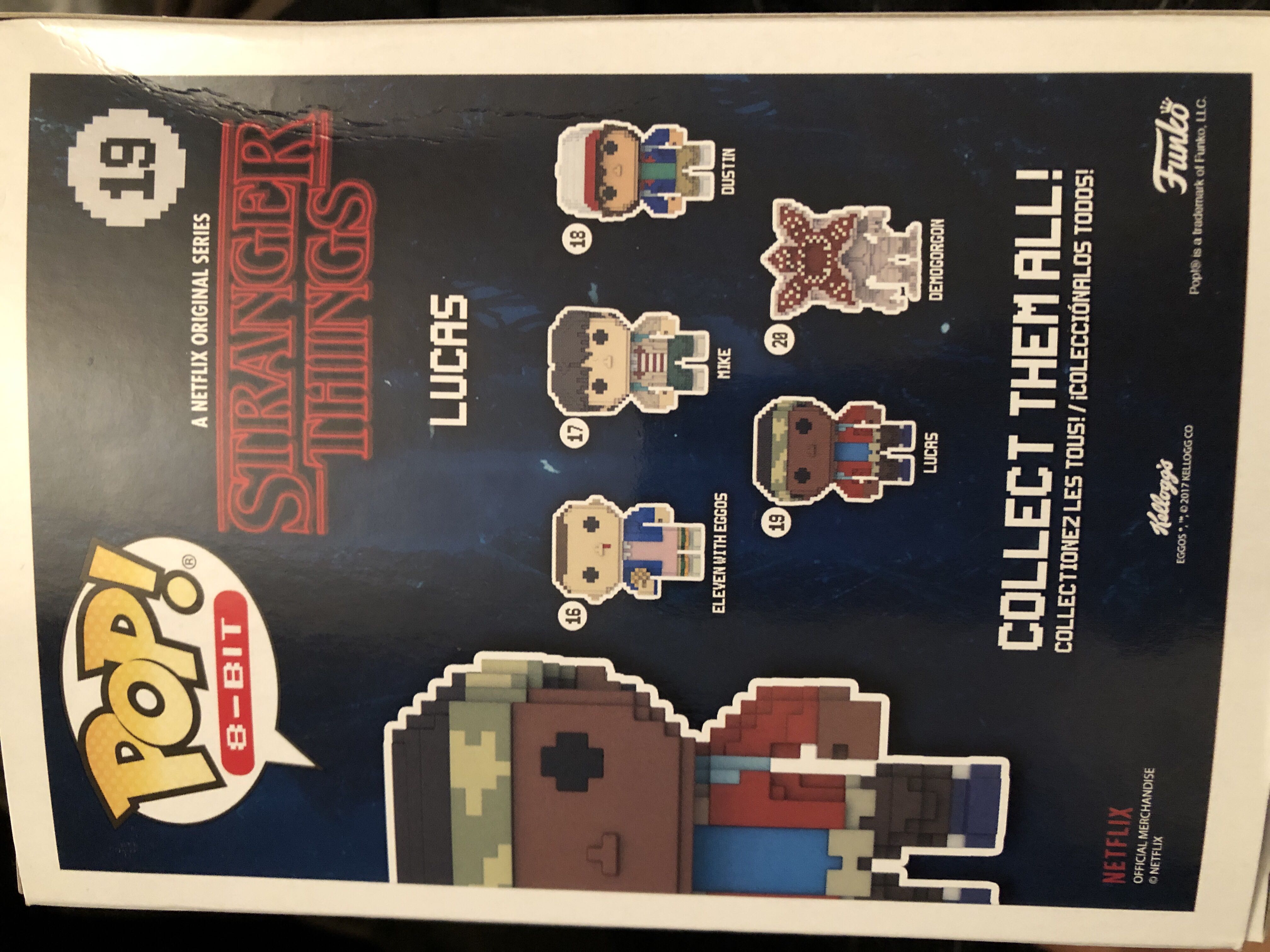 Lucas  (Stranger Things) action figure collectible [Barcode 889698234276] - Main Image 3