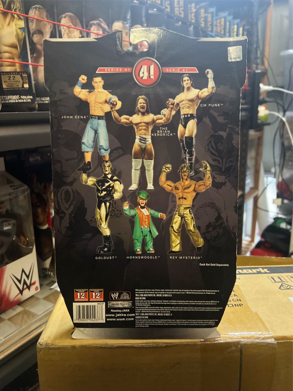 The Brian Kendrick - Jakks Pacific (Ruthless Aggression) action figure collectible [Barcode 039897942377] - Main Image 2