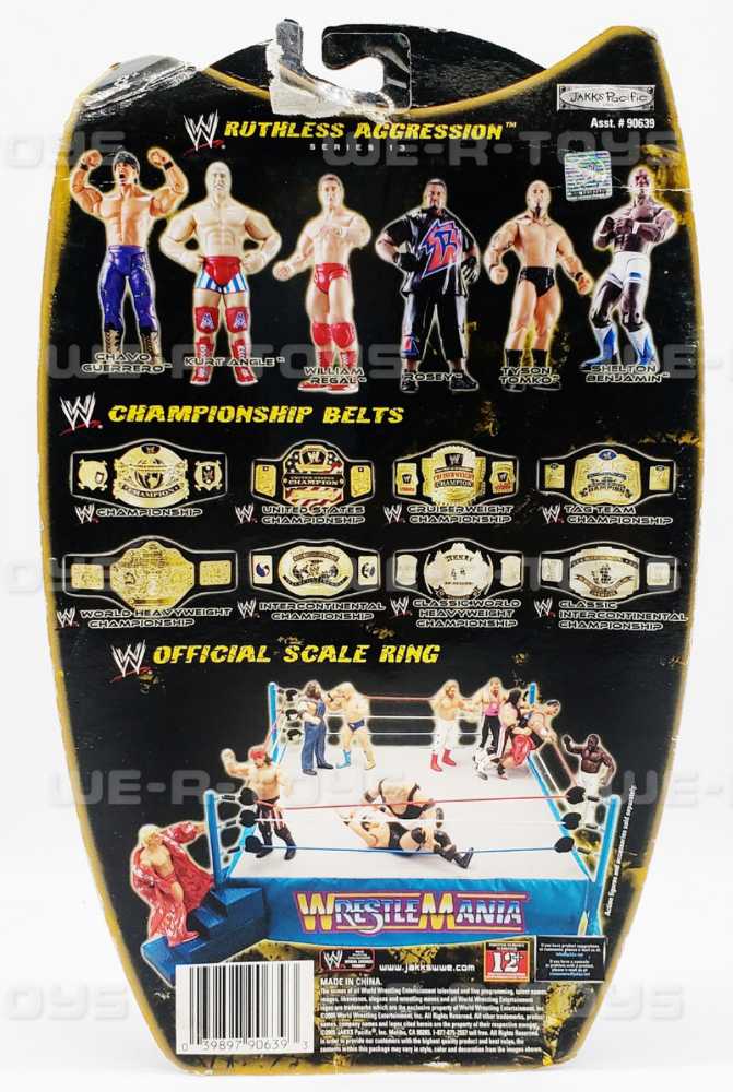 Jakks Pacific Classic WWE Superstars RUTHLESS AGGRESSION SERIES 13 ROSEY MOC - Jakks Pacific (WWE) action figure collectible [Barcode 039897906393] - Main Image 2