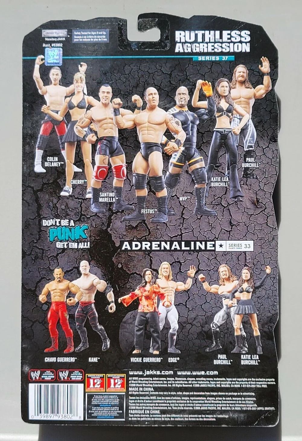 Colin Delaney - Jakks Pacific (WWE Ruthless Aggression Series 37) action figure collectible [Barcode 8001444336825] - Main Image 2