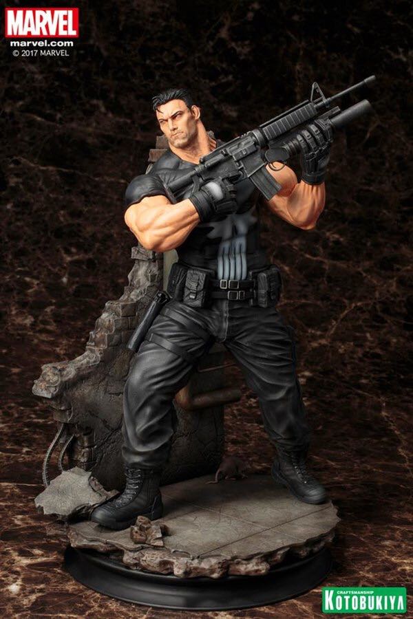 The Punisher Fine Art Statue - Kotobukiya action figure collectible [Barcode 190526010895] - Main Image 2
