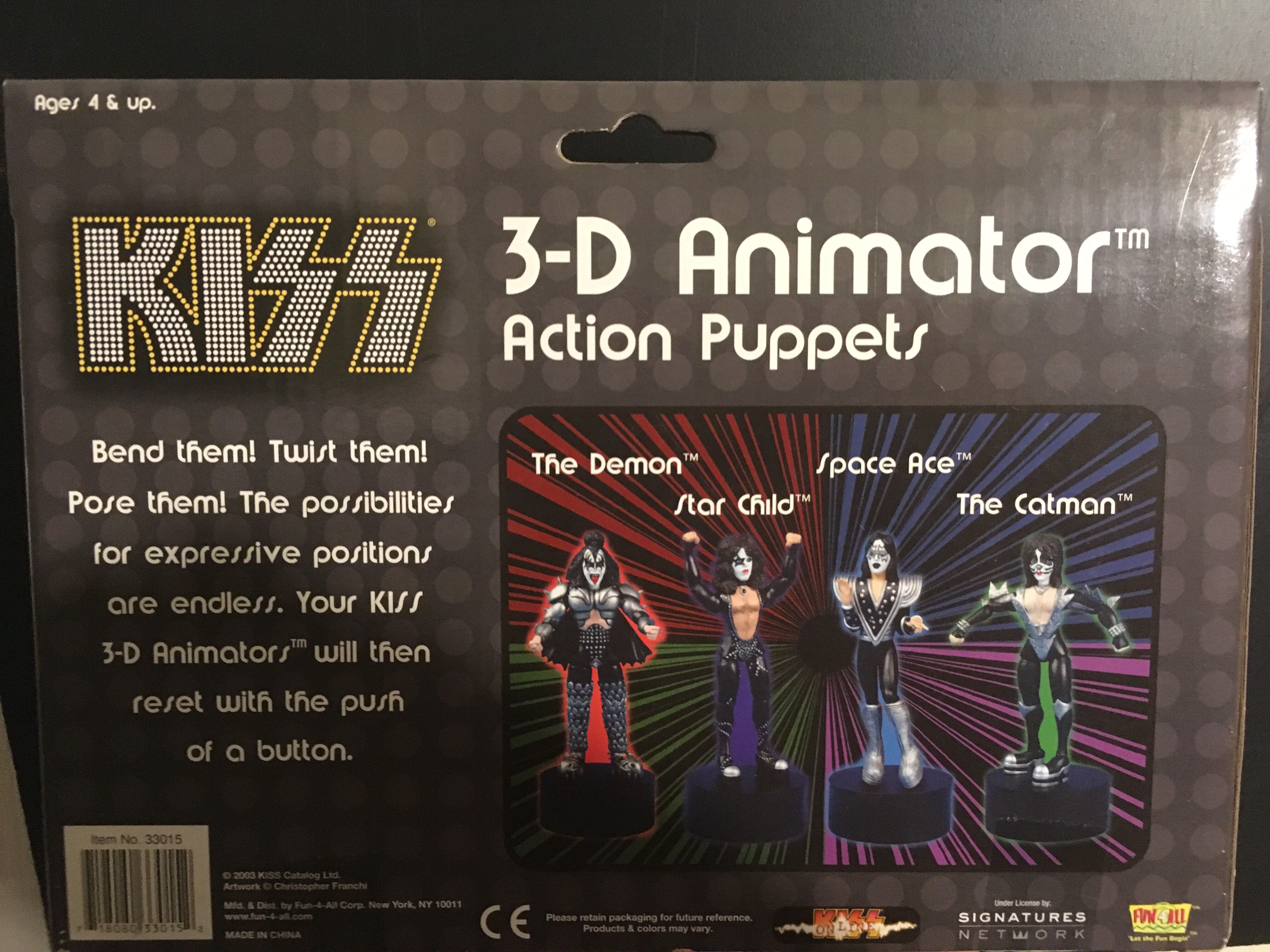 3-D Animator  - Fun 4 All Corp. (Rocks) action figure collectible [Barcode 718080330152] - Main Image 2