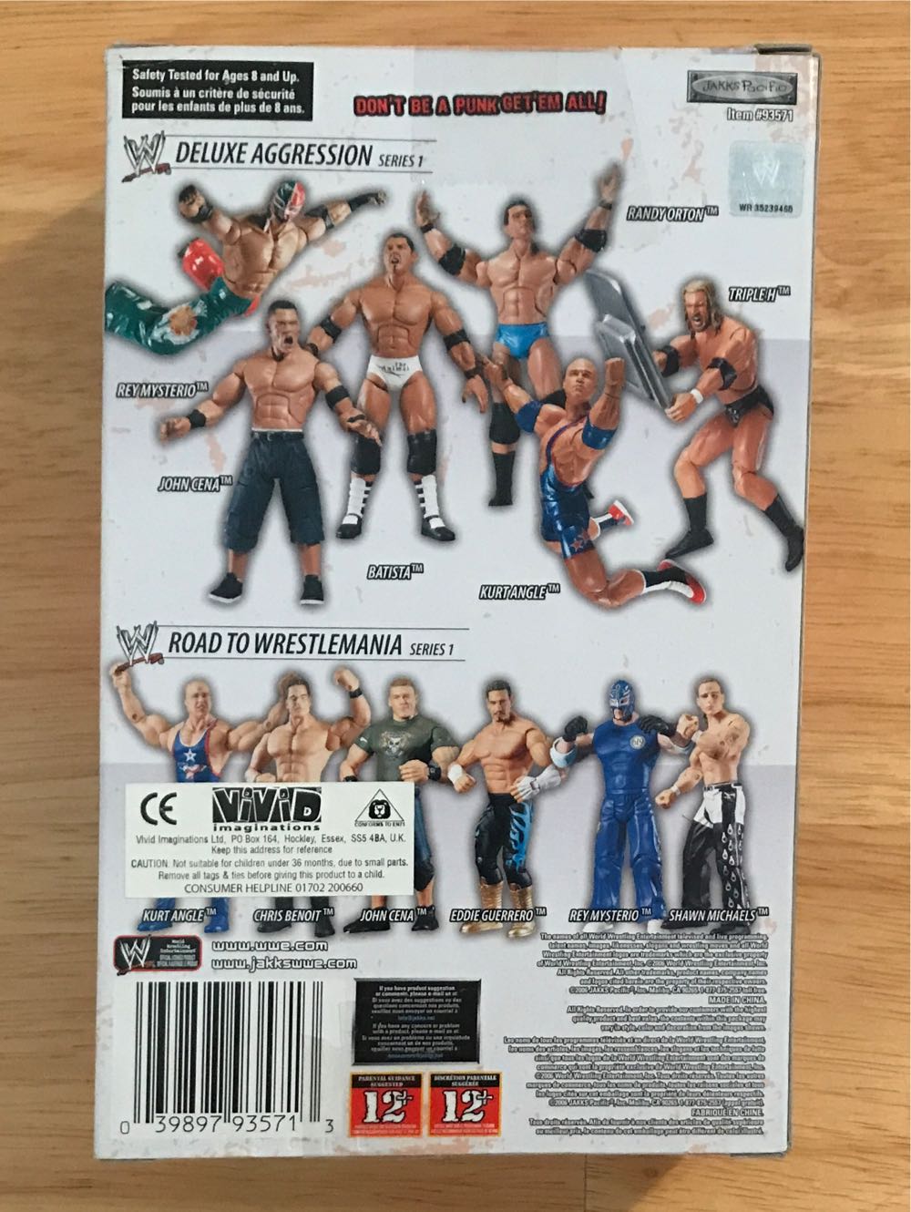 William Regal (2006)(In Box) - JAKKS Pacific, Inc. (WWE Limited Edition Series) action figure collectible [Barcode 039897935713] - Main Image 2