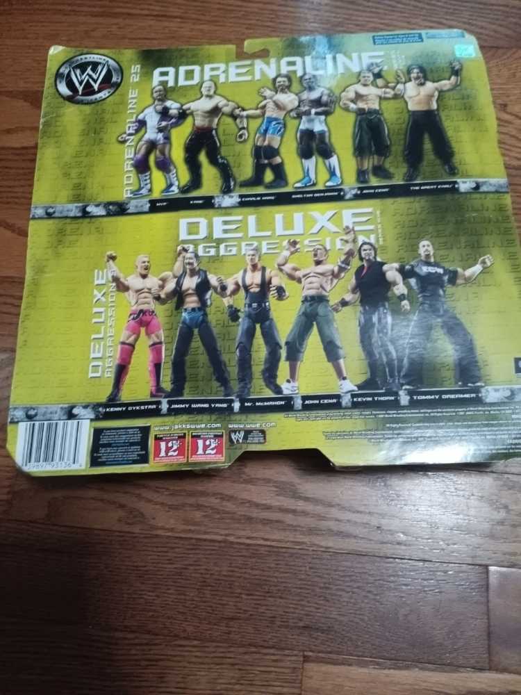 John Cena And The Great Khali  - Jakks Pacific (WWE Adrenaline) action figure collectible [Barcode 039897931364] - Main Image 2