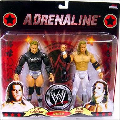 Curt Hawkins & Zack Ryder - Jakks Pacific (WWE) action figure collectible [Barcode 039897036335] - Main Image 1