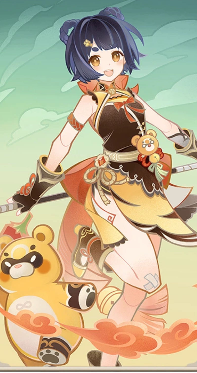 Genshin Impact (Xiangling)  action figure collectible - Main Image 2