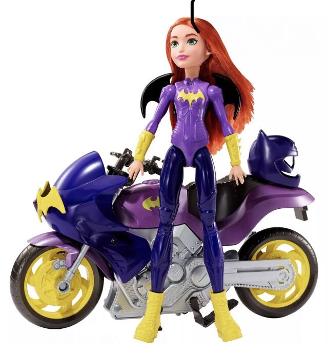 Batgirl - DC Super Hero Girls Batgirl Doll and Playset - Mattel (DC Super Hero Girls) action figure collectible [Barcode 887961448306] - Main Image 2