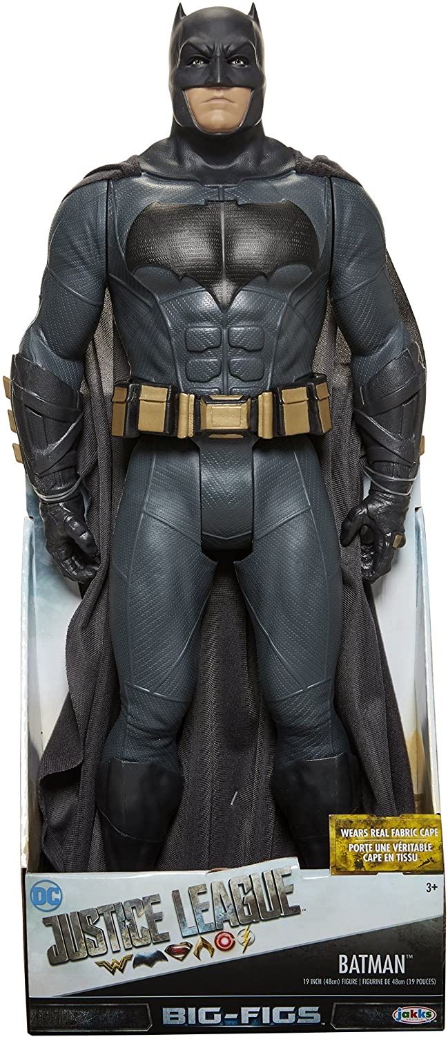 BF Batman - DC Theatrical BIG-FIGS Justice League 20” Batman Action Figure - Big-Figs (Justice League Figz) action figure collectible [Barcode 039897445373] - Main Image 4