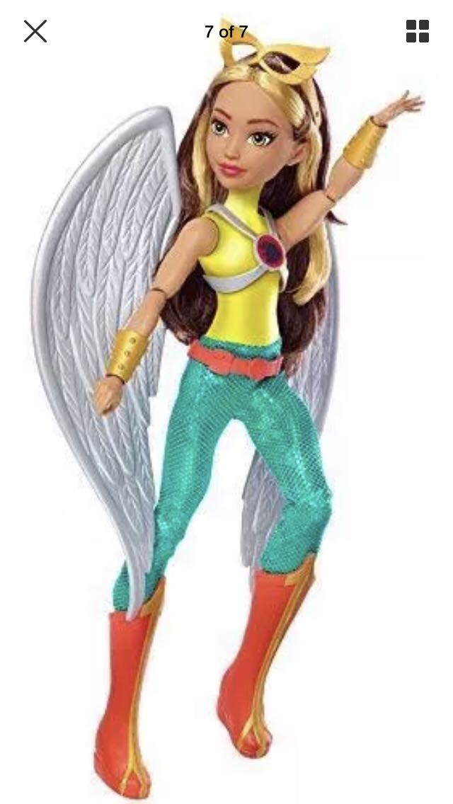 DC Superhero Girls Hawkgirl(12”) - Mattel (DC Super Hero Girls) action figure collectible [Barcode 887961536614] - Main Image 2