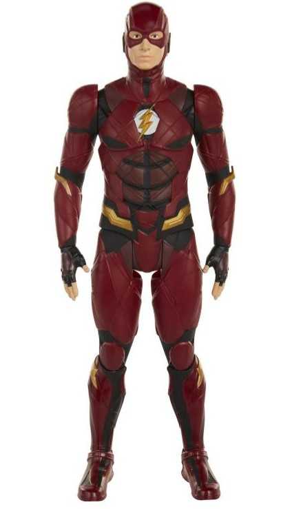 Big-Figs Justice League Movie The Flash 18” - Jakks Pacific (DC Comics) action figure collectible [Barcode 039897445441] - Main Image 3