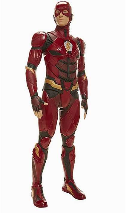 Big-Figs Justice League Movie The Flash 18” - Jakks Pacific (DC Comics) action figure collectible [Barcode 039897445441] - Main Image 4