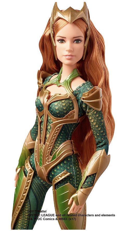 Mera - Barbie Justice League Mera Figure - Mattel (Barbie Signature) action figure collectible [Barcode 887961424966] - Main Image 2