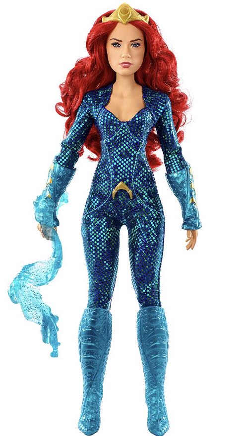 Aquaman Movie 12 inch Mera Water Blast Action - DC Mattel (Aquaman Movie) action figure collectible [Barcode 887961702866] - Main Image 2