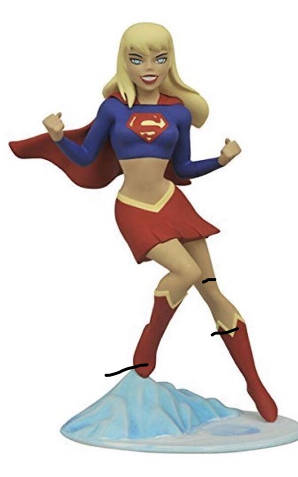 Supergirl™ - Diamond Select Toys and Collectibles (Femme Fatales) action figure collectible [Barcode 699788813584] - Main Image 2