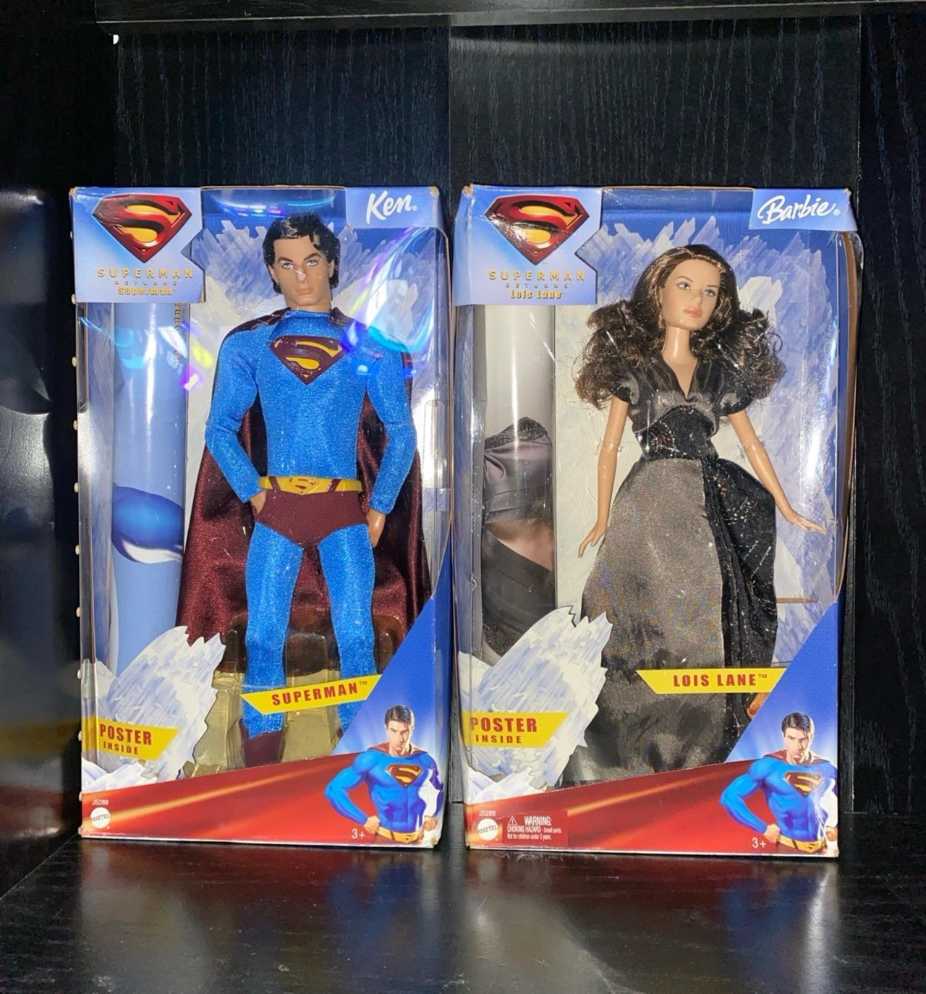 Superman - Barbie Collector Superman Returns Superman Doll - Mattel (Superman) action figure collectible [Barcode 027084329391] - Main Image 4