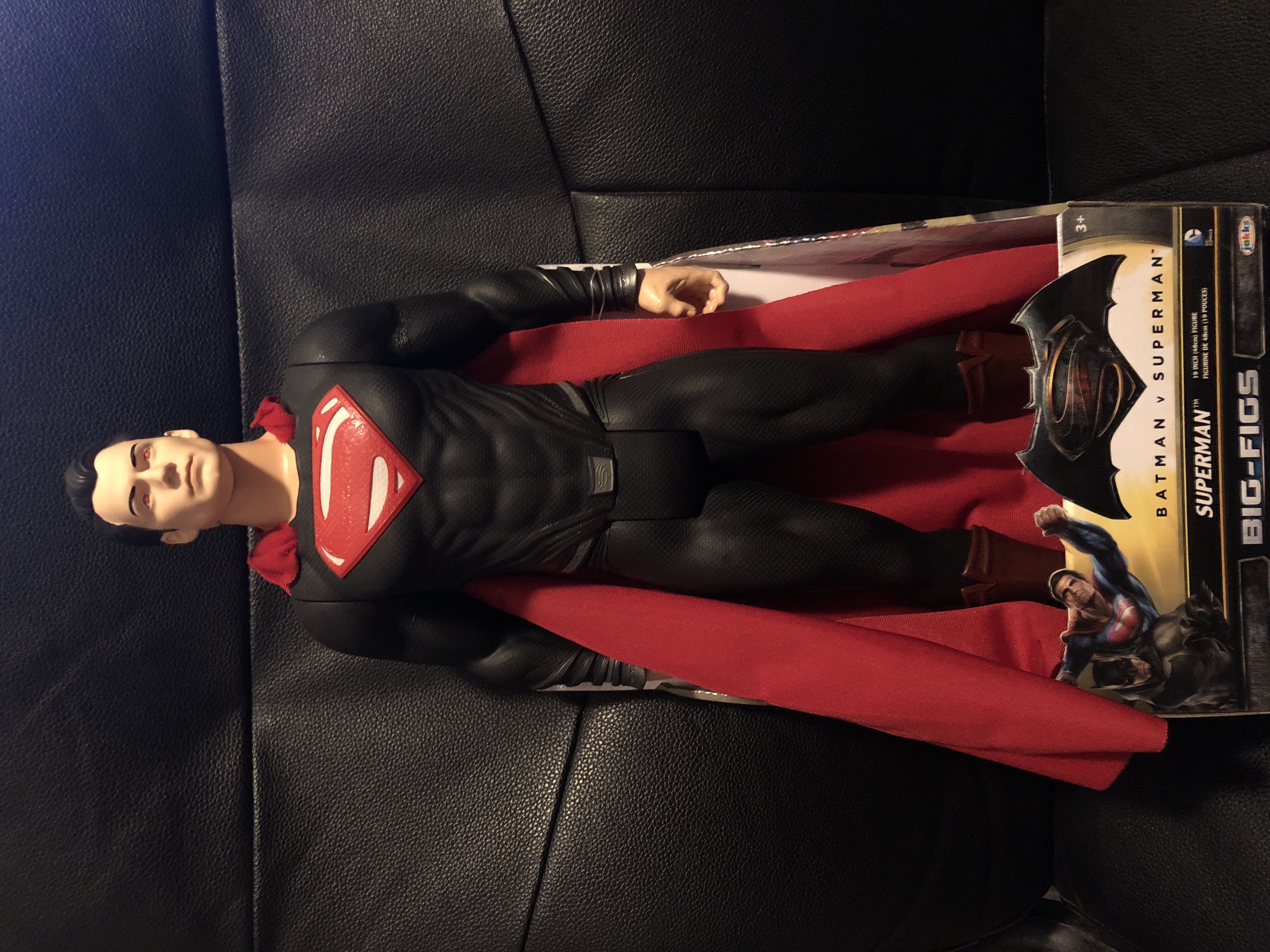 Superman - Batman v Superman Big-Fig 19” Red eyes - Big-Figs (Batman V Superman:  Dawn Of Justice) action figure collectible [Barcode 039897403748] - Main Image 2