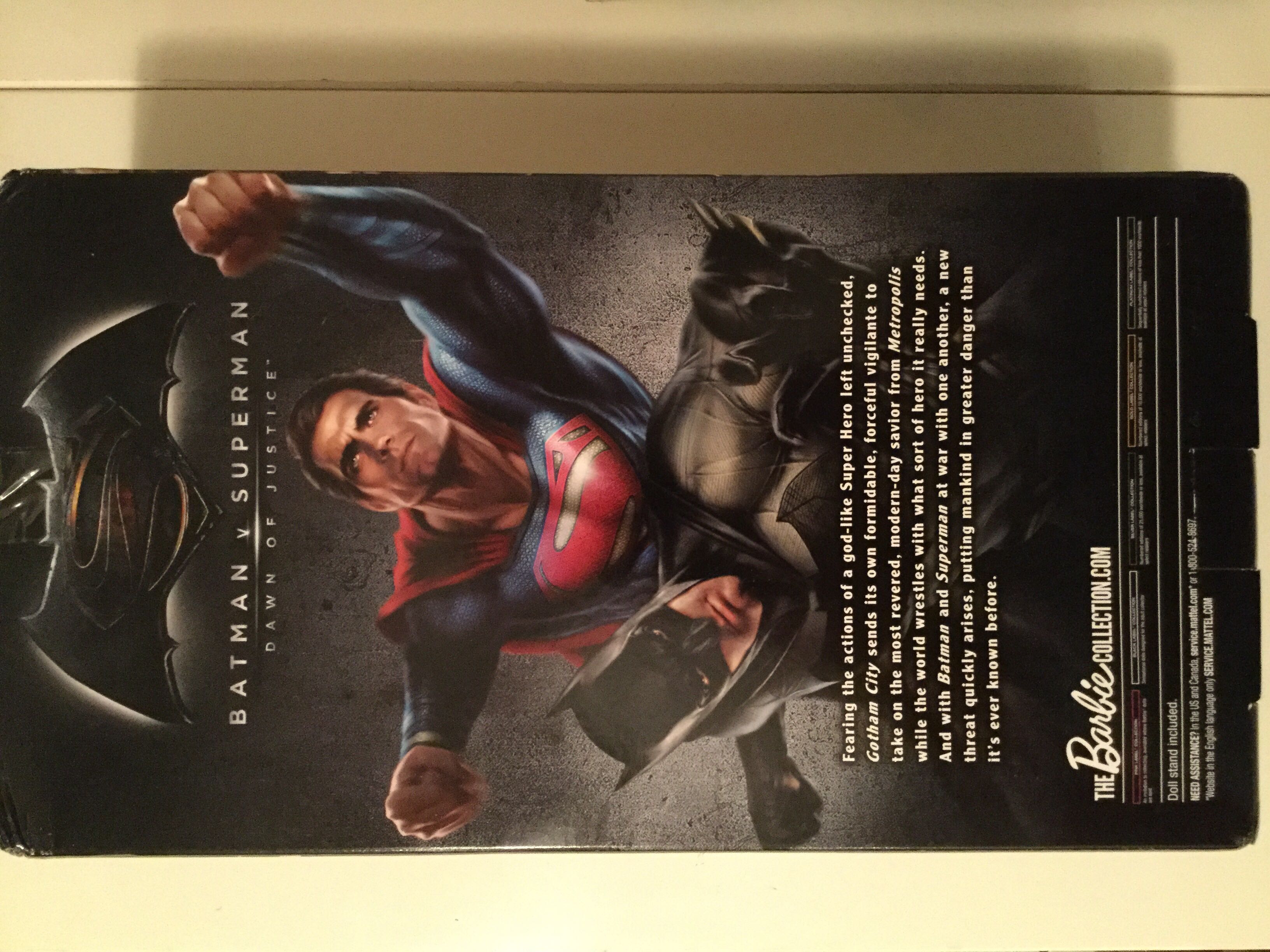 Mattel Barbie Collector Batman v Superman: Dawn of Justice Wonder Woman Doll - Barbie (Wonder Women) action figure collectible [Barcode 887961205084] - Main Image 2