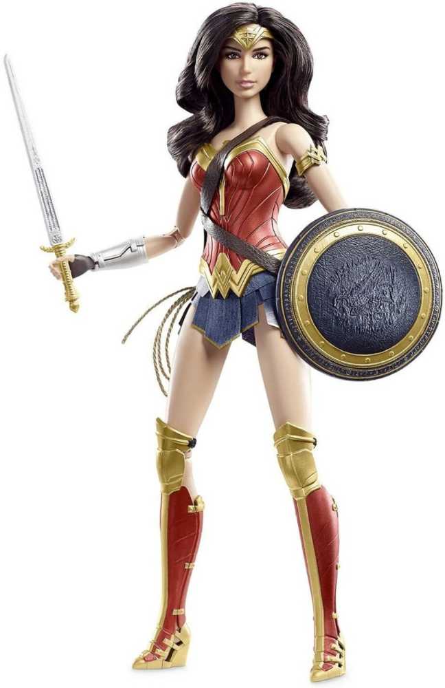 Mattel Barbie Collector Batman v Superman: Dawn of Justice Wonder Woman Doll - Barbie (Wonder Women) action figure collectible [Barcode 887961205084] - Main Image 4