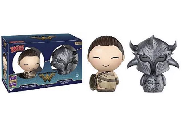 Wonder Woman - Funko Dorbz: DC Comics 2 Pack - Wonder Woman and Ares 2017 Summer Convention Exclusive - Funko (Dorbz) action figure collectible [Barcode 889698130004] - Main Image 2