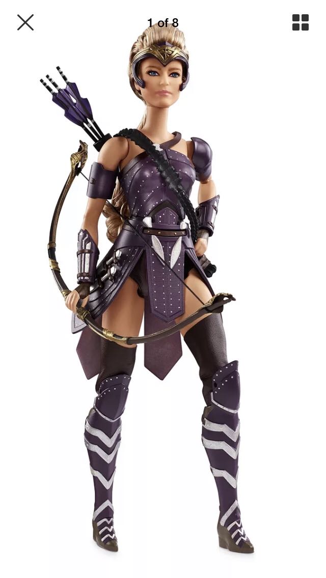 Antiope - Barbie Wonder Woman Antiope Doll - Mattel (Wonder Woman) action figure collectible [Barcode 887961379969] - Main Image 2