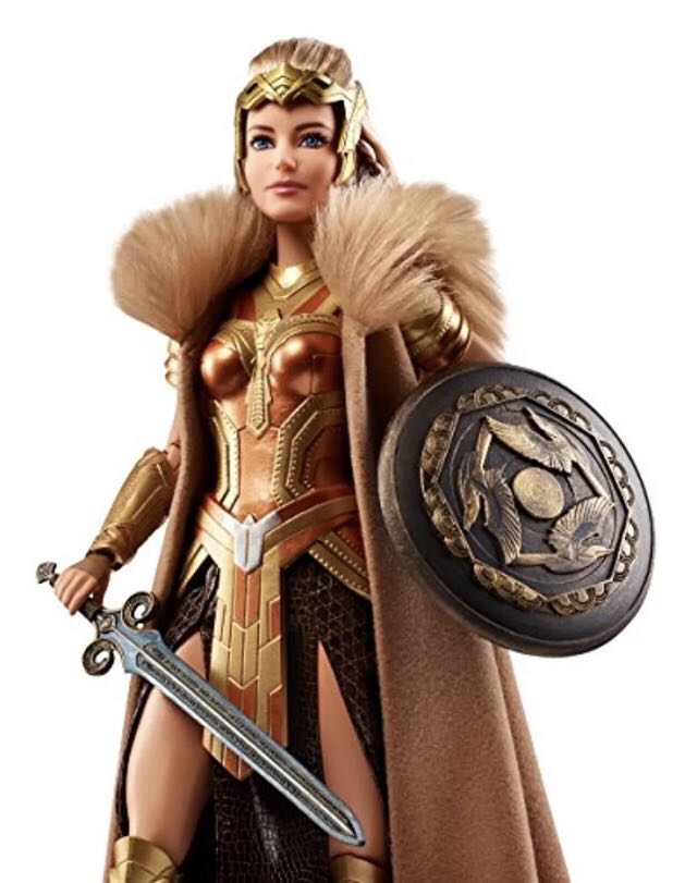 Hippolyta - Barbie Wonder Woman Queen Hippolyta Doll - Mattel (Wonder Woman) action figure collectible [Barcode 887961379983] - Main Image 2