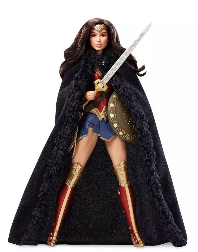 Mattel Barbie Collector Black Label Wonder Woman Doll - Mattel (Wonder Woman) action figure collectible [Barcode 887961379976] - Main Image 2