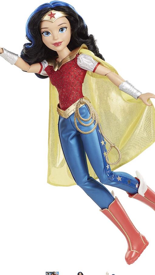Wonder Woman - DC Super Hero Girls Wonder Woman Action Pose Doll - Jakks Pacific (Wonder Woman) action figure collectible [Barcode 039897593609] - Main Image 2