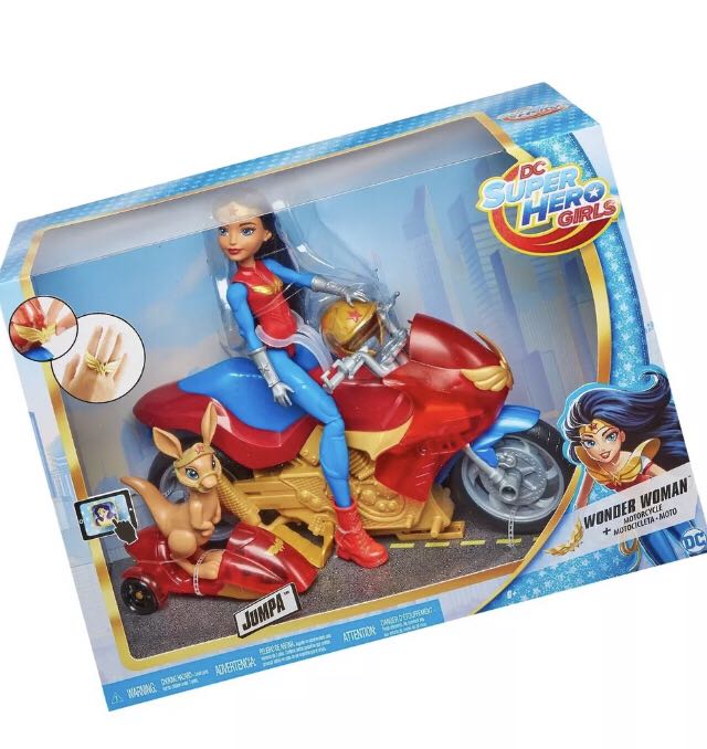 Wonder Woman - DC Super Hero Girls Wonder Woman Motorcycle - Mattel (DC Super Hero Girls) action figure collectible [Barcode 887961536515] - Main Image 2