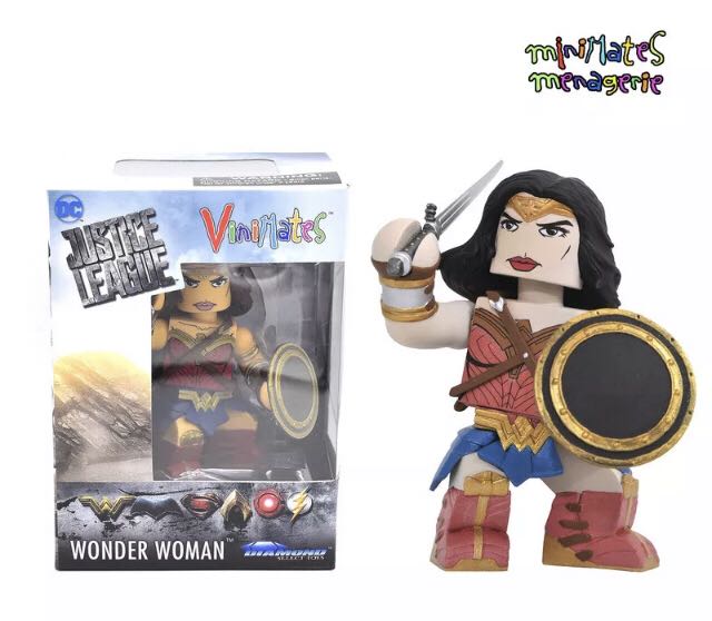 Wonder Woman - Diamond Select Toys Justice League Movie: Wonder Woman Vinimate Figure - Diamond Select (Vinimates) action figure collectible [Barcode 699788826195] - Main Image 1