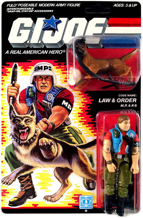 #11 | Law & Order: M.P. & K-9 - Hasbro action figure collectible - Main Image 2