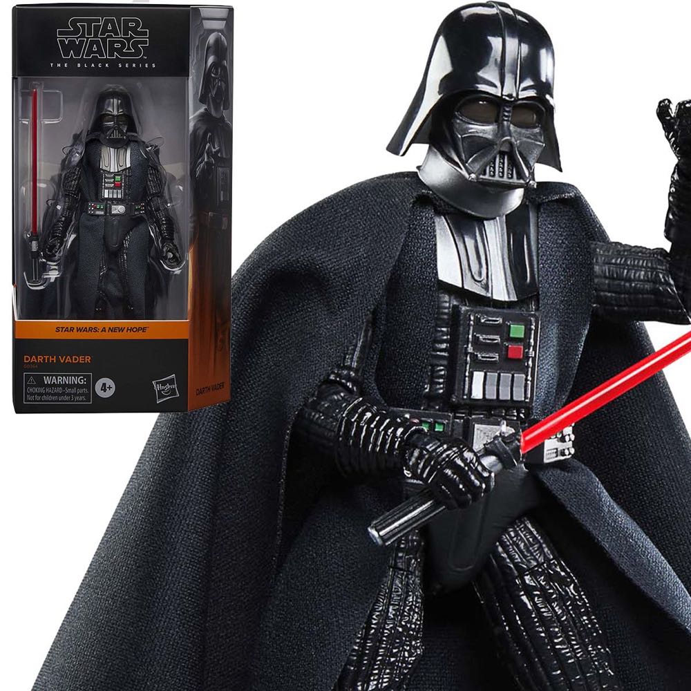 Darth Vader - (A New Hope) - Hasbro (Black Series) (Star Wars) action figure collectible - Main Image 2