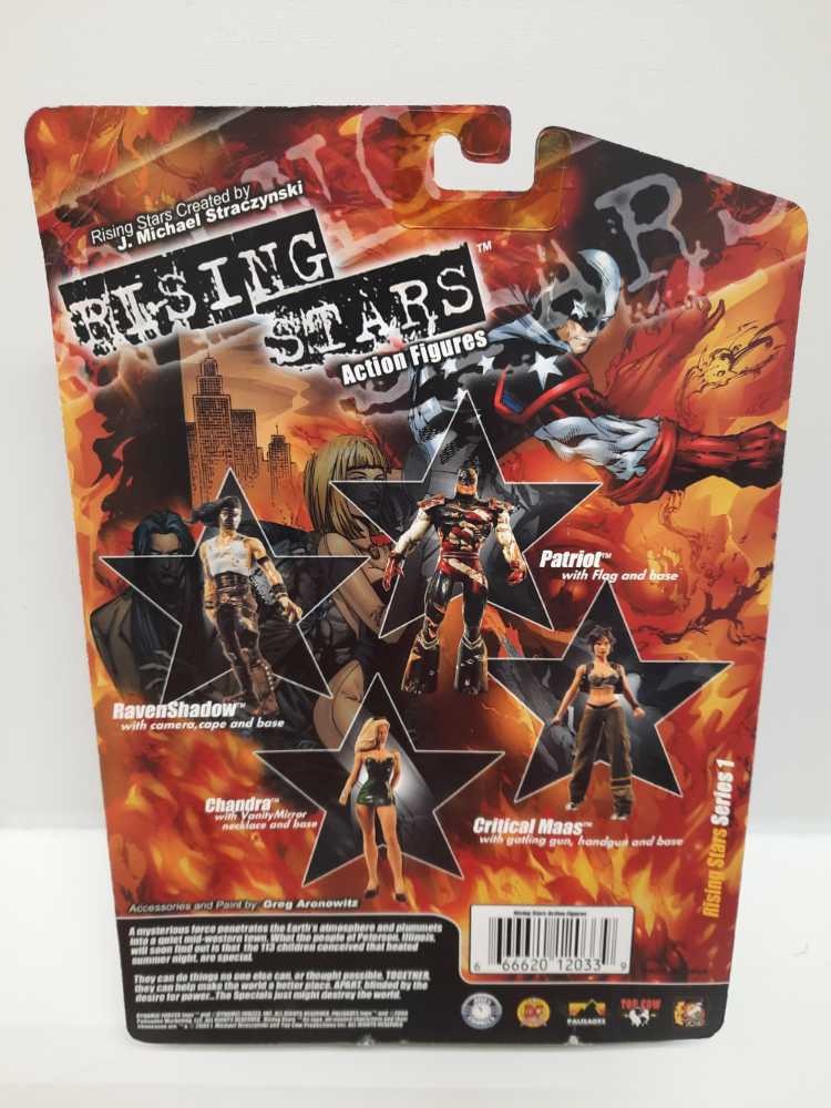 Patriot - Palisades (Rising Stars: 6”) action figure collectible [Barcode 666620120339] - Main Image 2