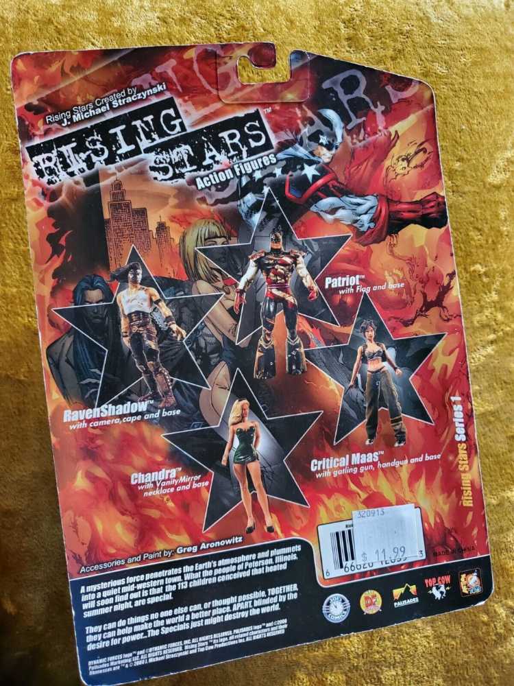 RavenShadow - Dynamic Forces (Rising Stars) action figure collectible [Barcode 666620120063] - Main Image 2