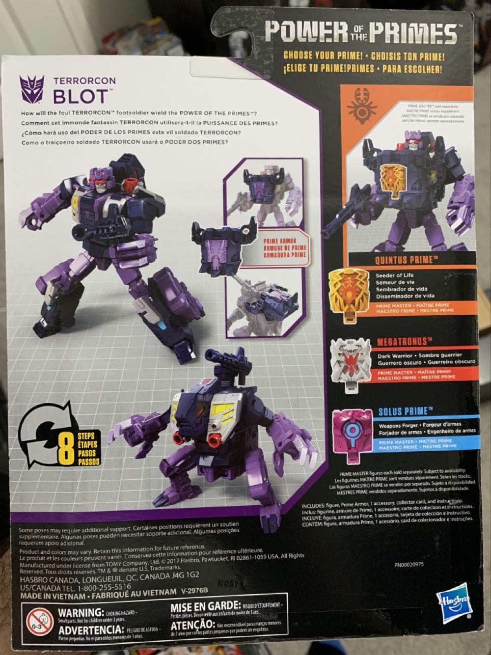 Blot (Power Of The Primes) - Hasbro (Transformers) action figure collectible [Barcode 630509700219] - Main Image 2