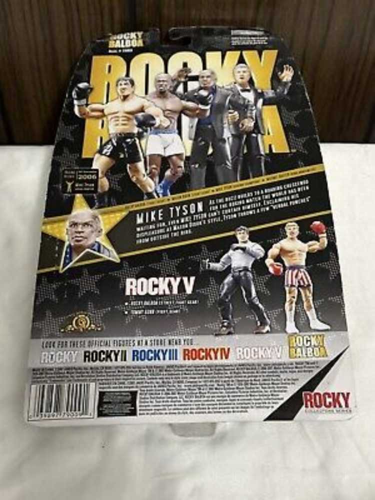 Michael Buffer - Jakks Pacific (Rocky Balboa) action figure collectible [Barcode 039897790091] - Main Image 2