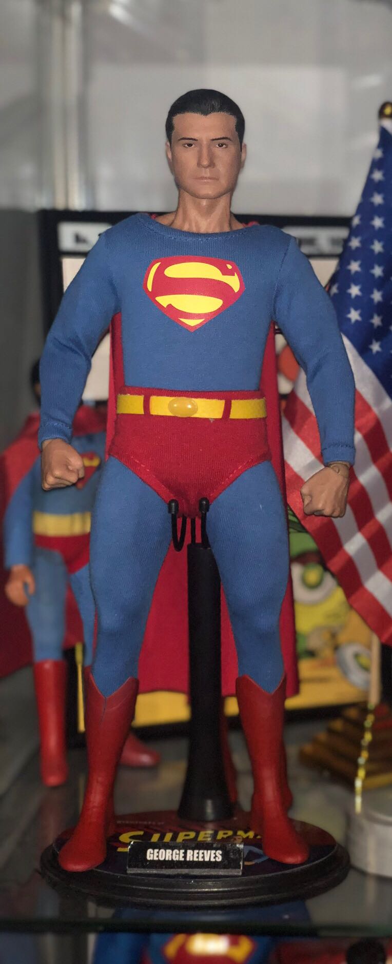 Superman : George Reeves - Unleashed Viper Custom Creations (DC TV shows) action figure collectible - Main Image 2