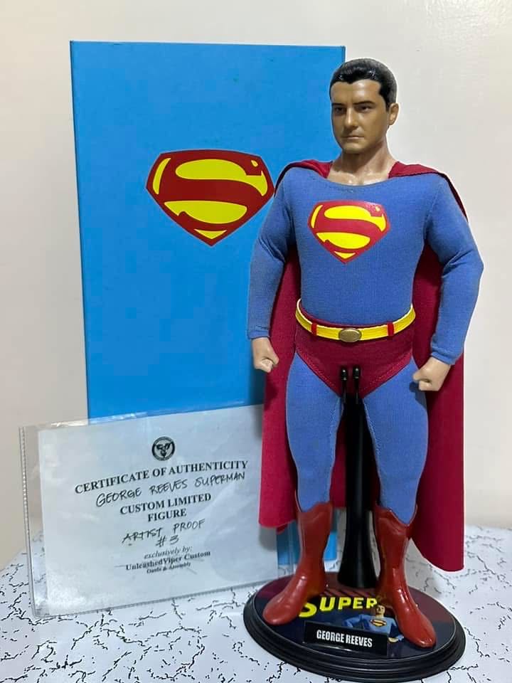 Superman : George Reeves - Unleashed Viper Custom Creations (DC TV shows) action figure collectible - Main Image 4