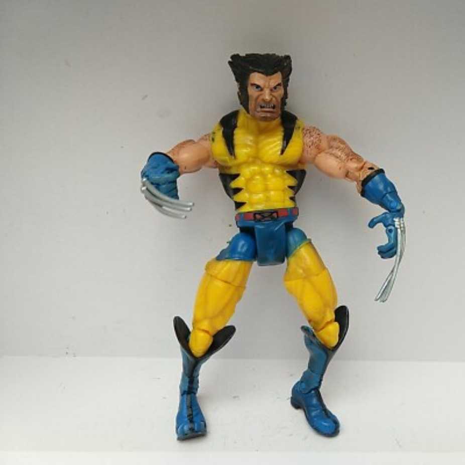 Toybiz Marvel Legends Series VI Unmasked Wolverine  action figure collectible [Barcode 086892711033] - Main Image 2