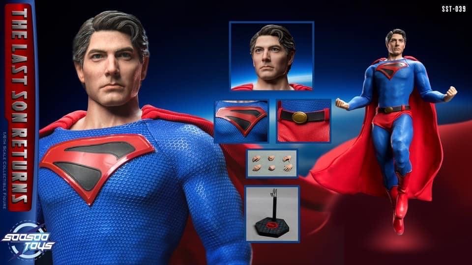 Superman : Brandon Routh - Soosoo Toys (DC Movies) action figure collectible - Main Image 3