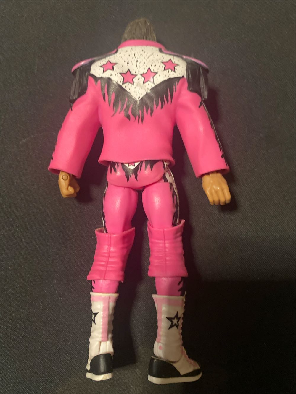 WWE Elite Ringside Exclusive Bret “Hitman” Hart (All Pink) “Loose” Complete - Mattel Wwe (WWE Ringside Exclusive) action figure collectible [Barcode 746775076900] - Main Image 2