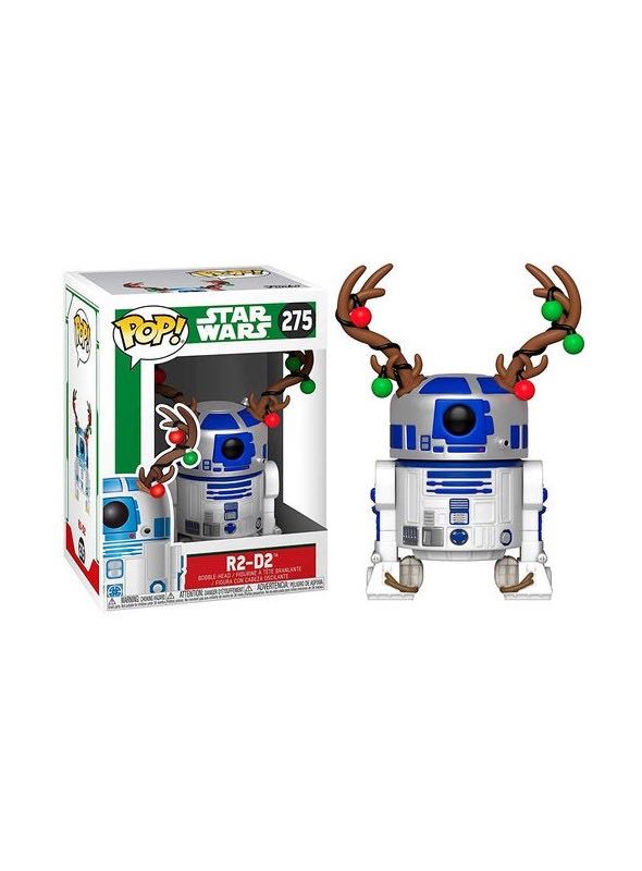 R2-D2 - Funko (Star Wars - Holiday Bobble Head) action figure collectible [Barcode 11571050] - Main Image 2