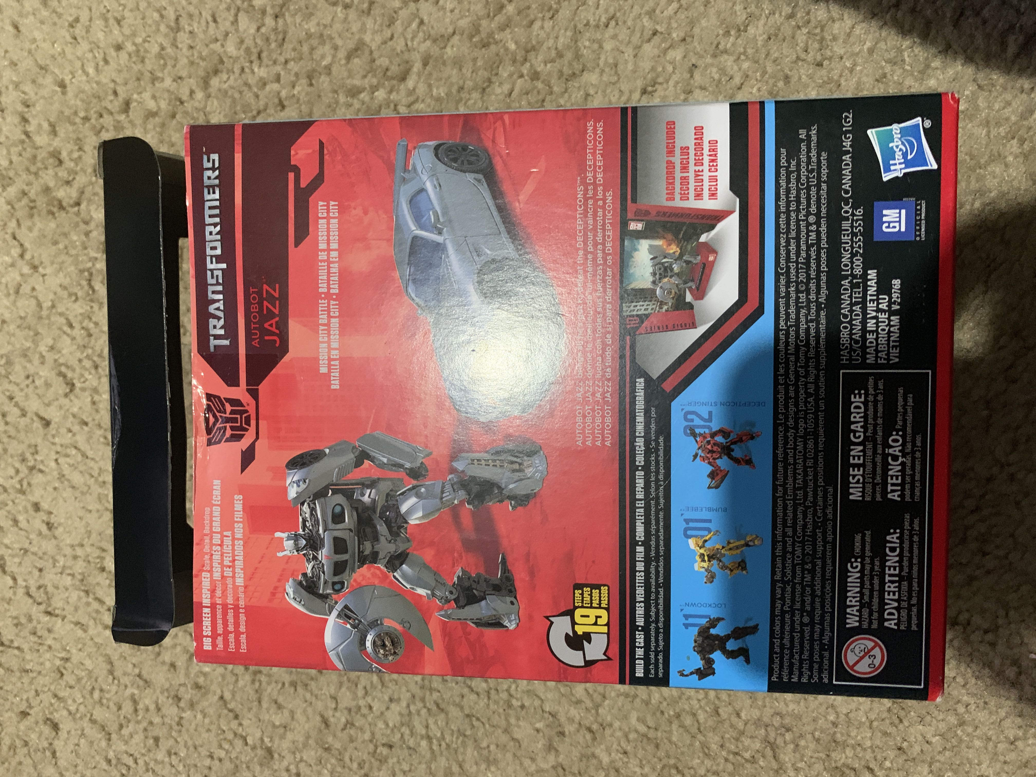 Jazz #10 (Autobot) - Hasbro (Transformers Deluxe Class) action figure collectible [Barcode 630509697700] - Main Image 2