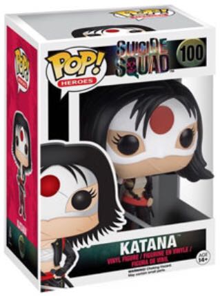 Katana #100 Suicide Squad Katana - Funko Pop (Suicide Squad) action figure collectible [Barcode 849803084028] - Main Image 2