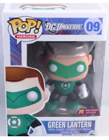 Funko Green Lantern DC- Green Lantern Funko 09 - Funko Pop (DC Universe) action figure collectible [Barcode 830395035208] - Main Image 2